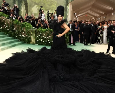 Cardi B attends the 2024 Met Gala.