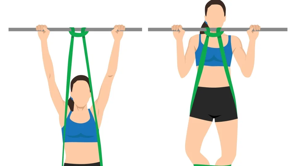 Resistance Band-Assisted Pull-Ups