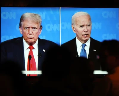 presidential debate live updates