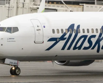 Alaska Airlines flight