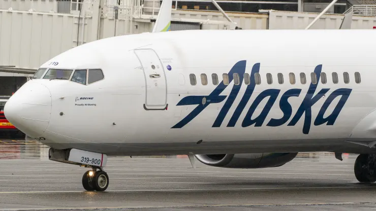 Alaska Airlines flight