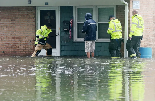 Flooding Devastates Connecticut