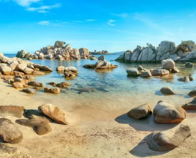 Plage de Palombaggia in Corsica, France