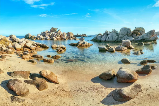 Plage de Palombaggia in Corsica, France