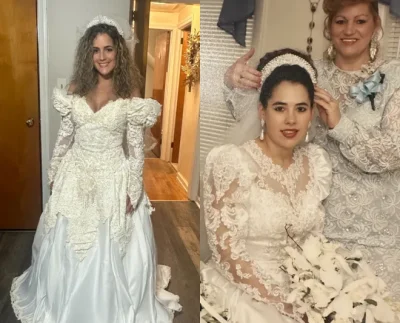 Have You Seen This Dress? A Family's Search for a 1994 Wedding Gown Goes Viral