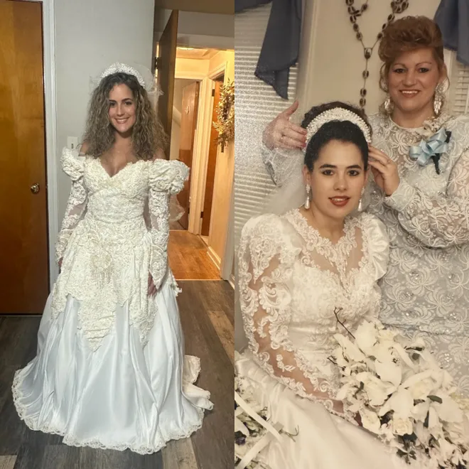 Have You Seen This Dress? A Family's Search for a 1994 Wedding Gown Goes Viral