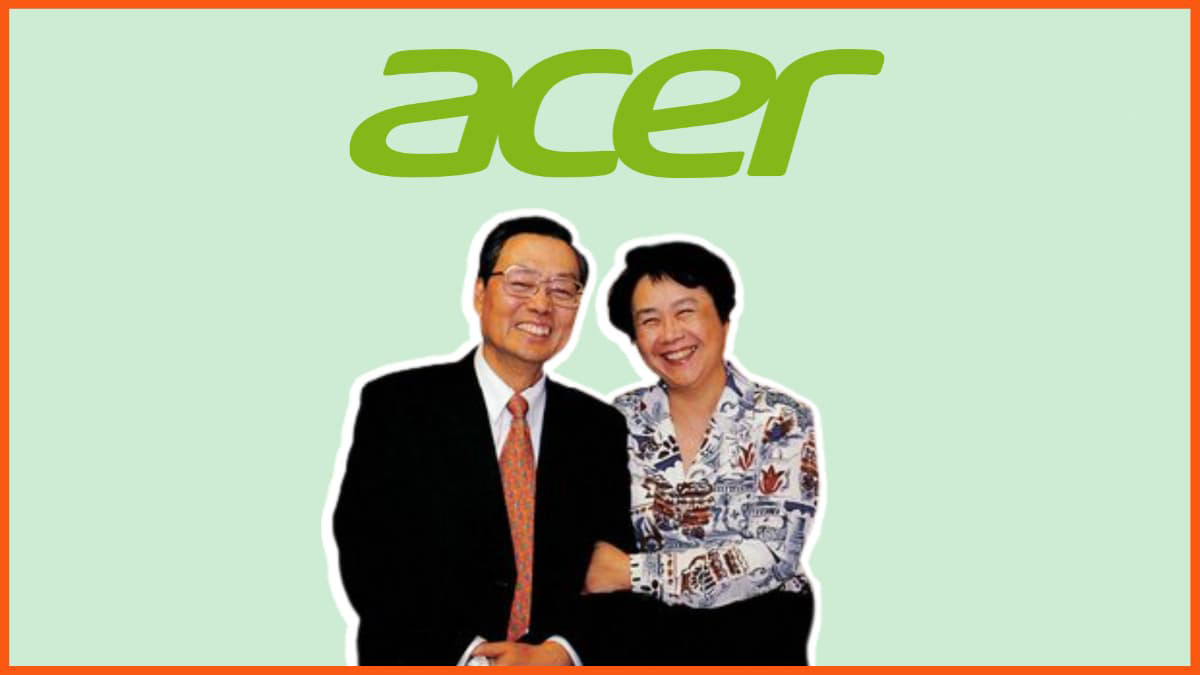 Stan Shih, Carplyn Yeh - Co-founders, Acer