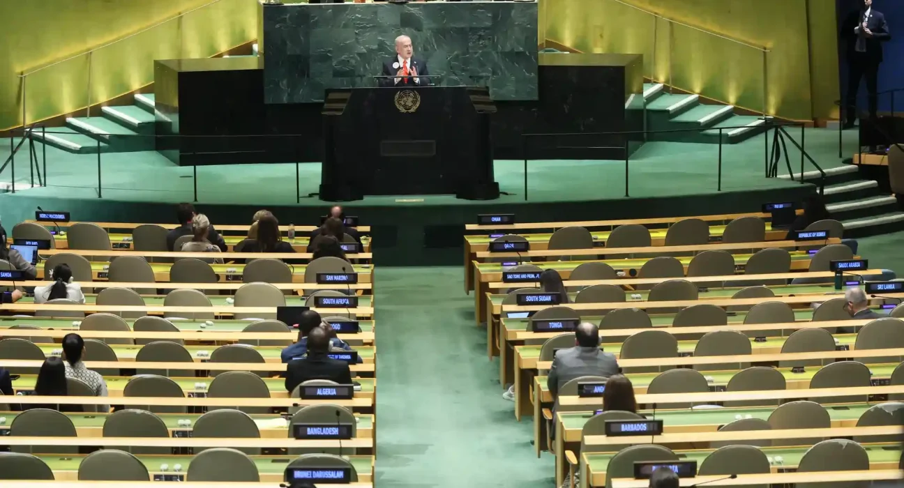 mass walkouts at UN during Netanyahu speech