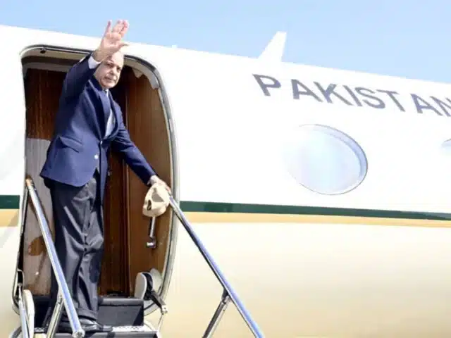 PM Shehbaz Sharif en route to Malaysia for official visit